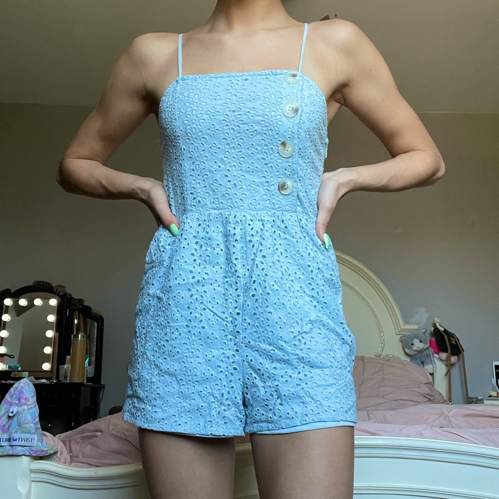 button romper
